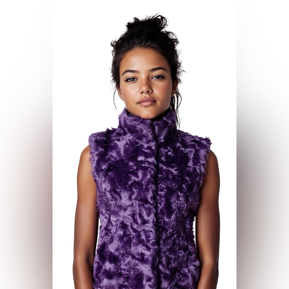 Kalgan Lamb Fur Vest • Silk Lined